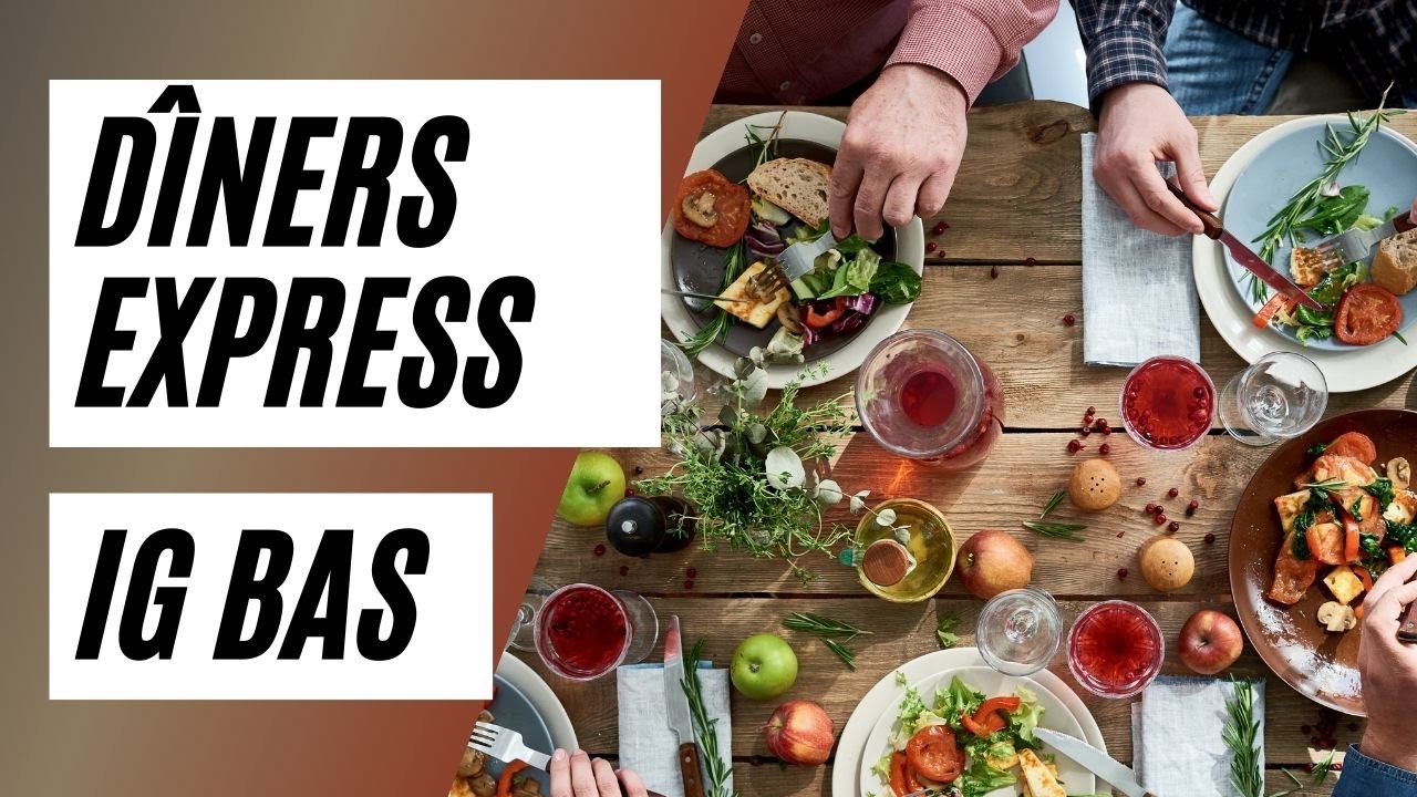 Dîners express IG bas : conseils et idées
