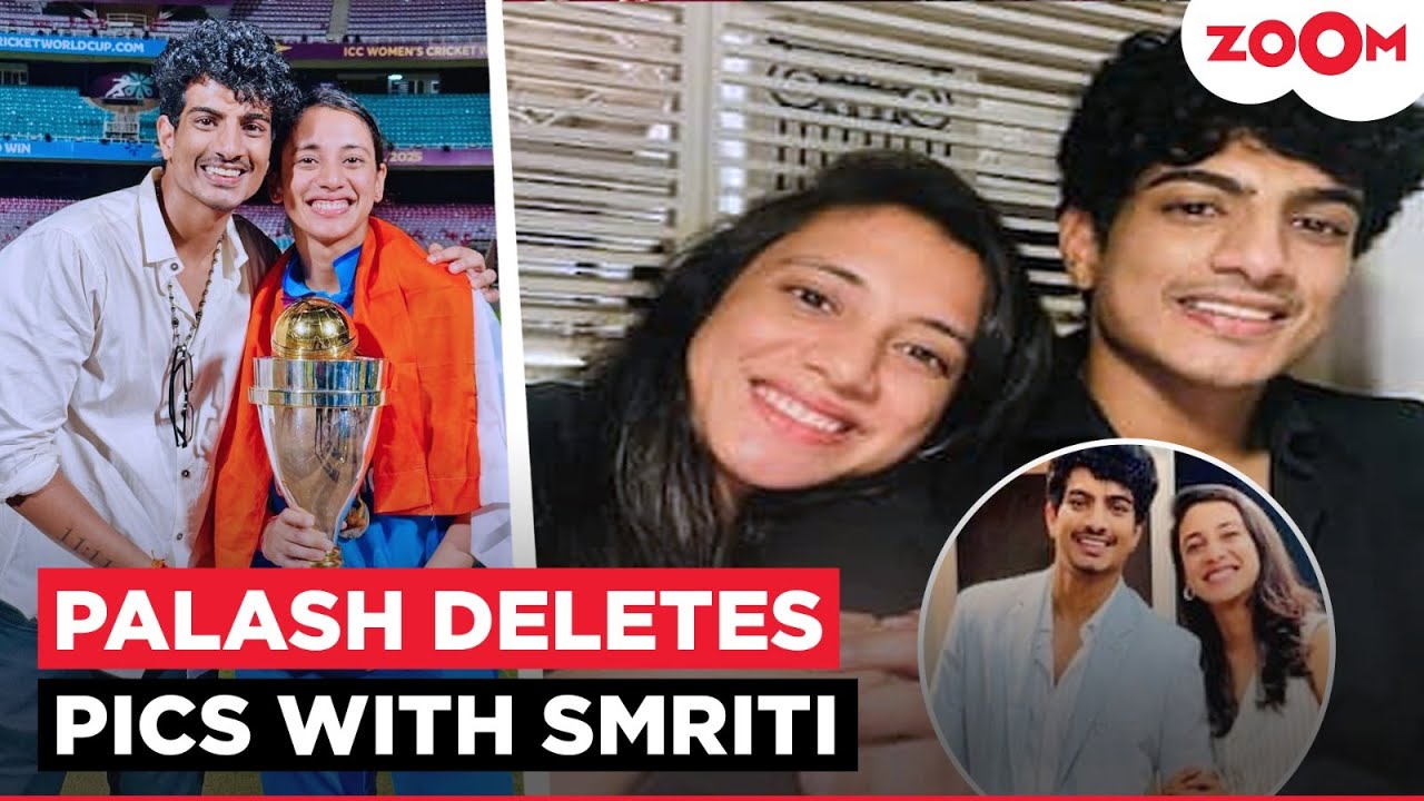 Palash Muchhal DELETES pics with Smriti Mandhana months after their controversy