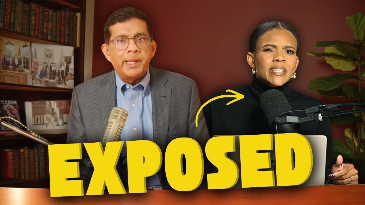 Dinesh D'Souza Figured Candace Owens Out!