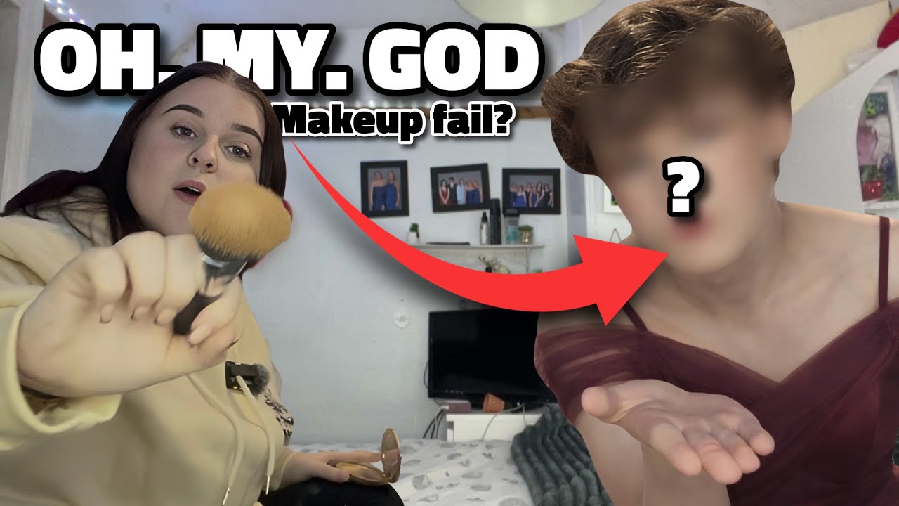 MY BESTFRIEND DOES MY MAKEUP!!! FAIL??