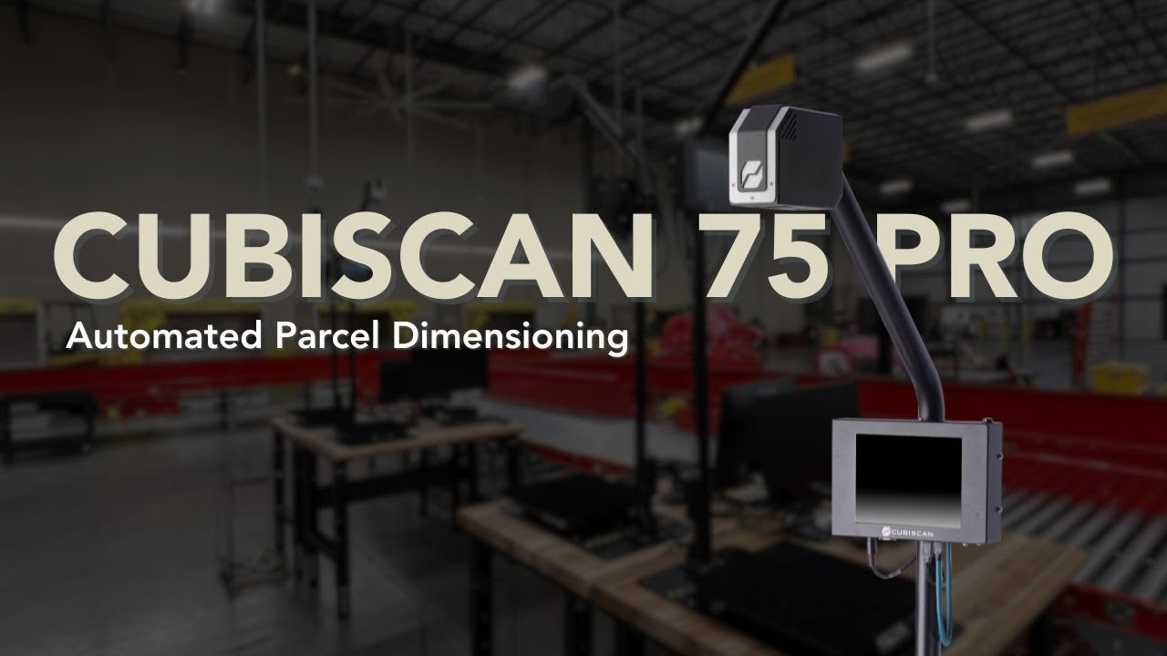 Dimension Parcels and Polybags in Seconds | Cubiscan 75 Pro