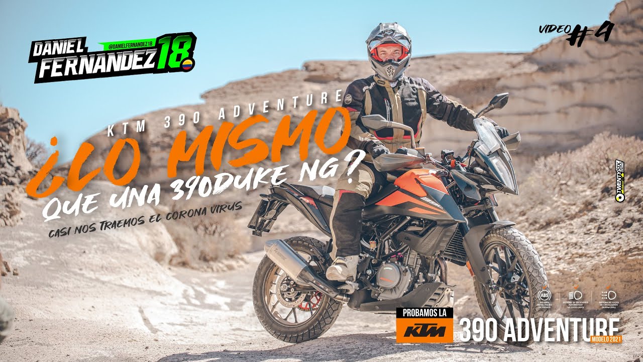 KTM 390 Adventure - ¿Lo mismo que una 390 Duke NG? Casi nos traemos el COVID19 pero valió la pena.