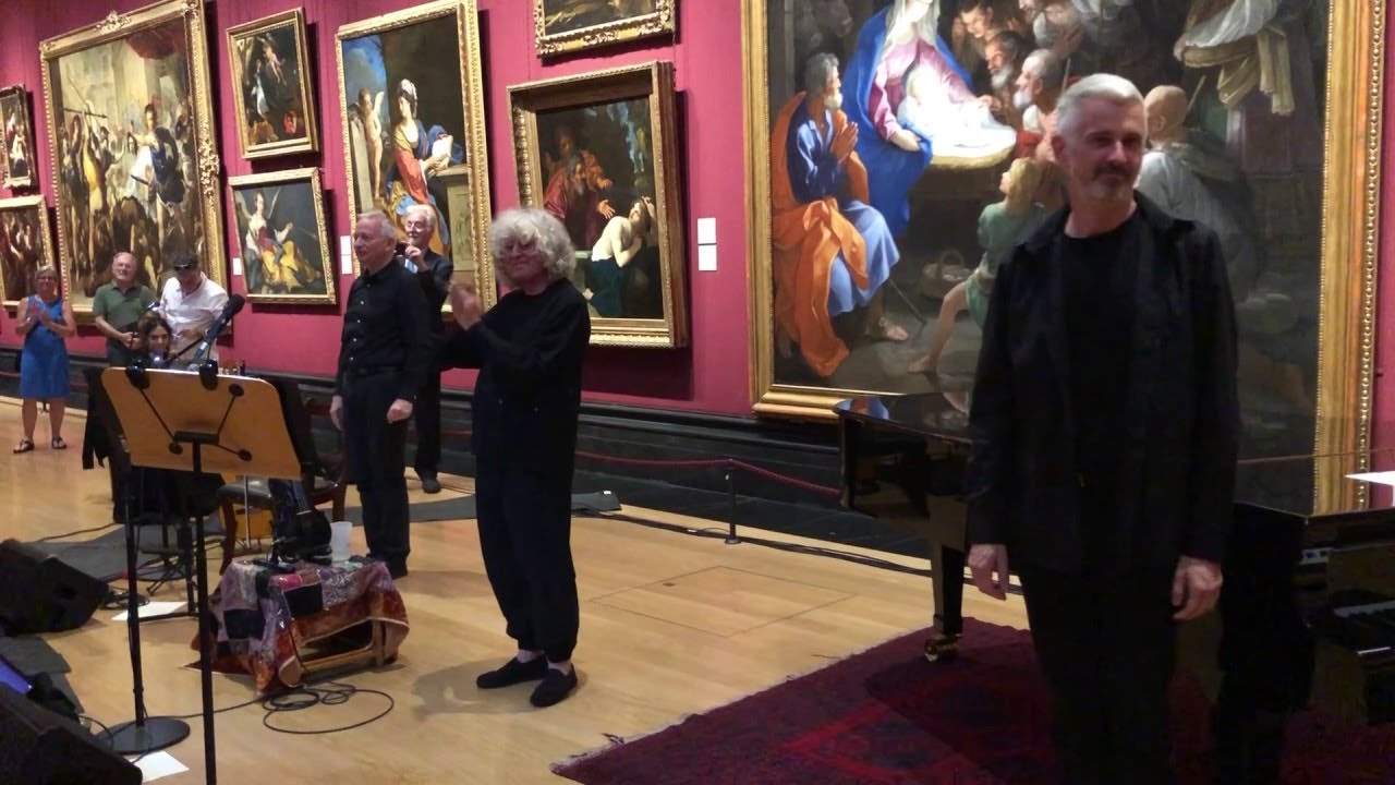 Branduardi al National Gallery in London...
