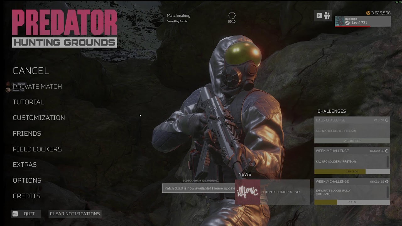 Predator Stream 26.01.26