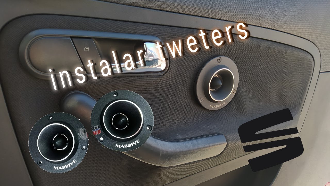 Como Instalar Tweters en tu carro Facil | Seat Bros