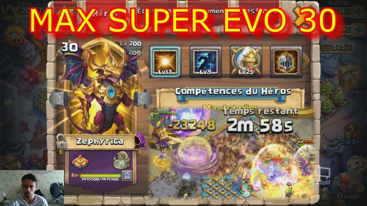 GAMEPLAY COMPLET ZEPHYRICA - Castle Clash
