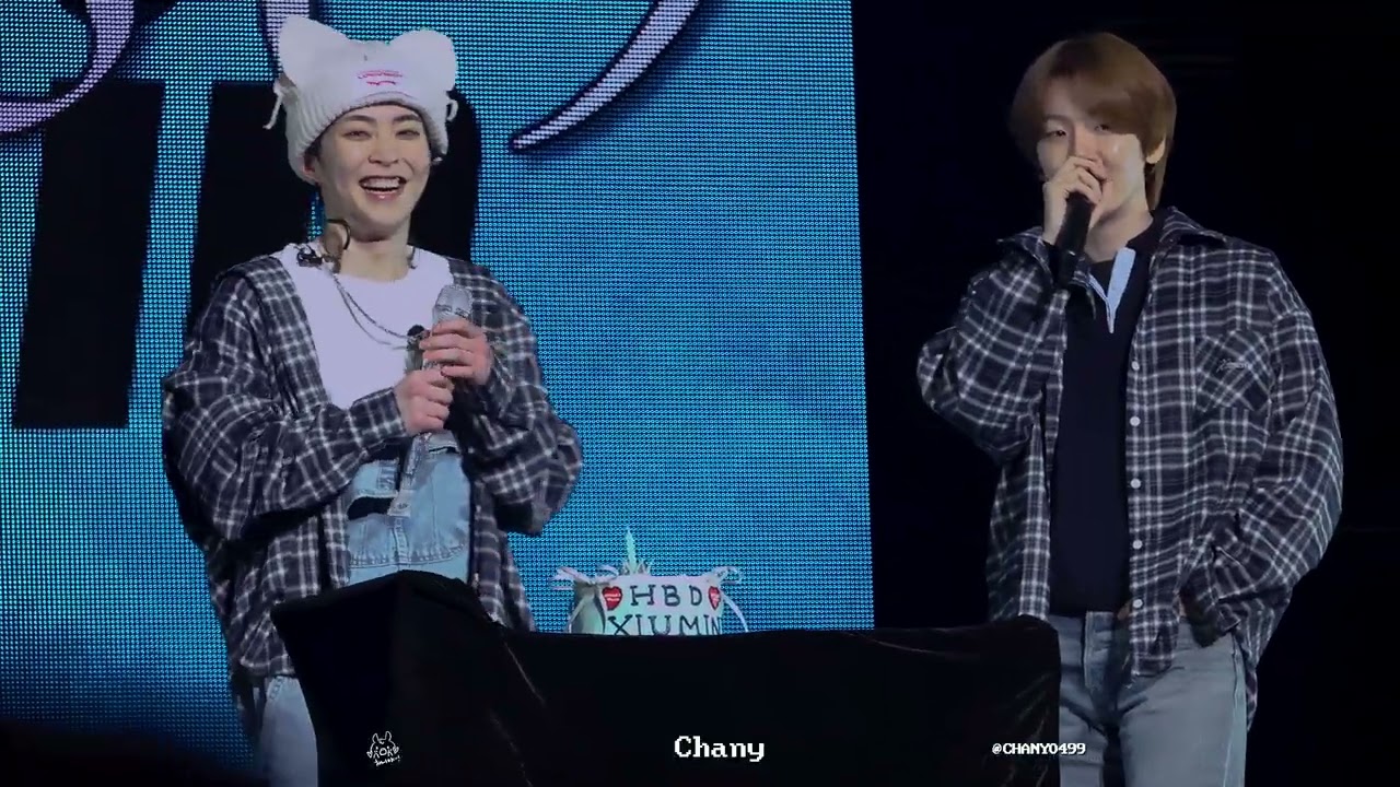 250322 1회차 FAN CONCERT 〈X Times ( )〉  백현(BAEKHYUN) 시우민(XIUMIN)