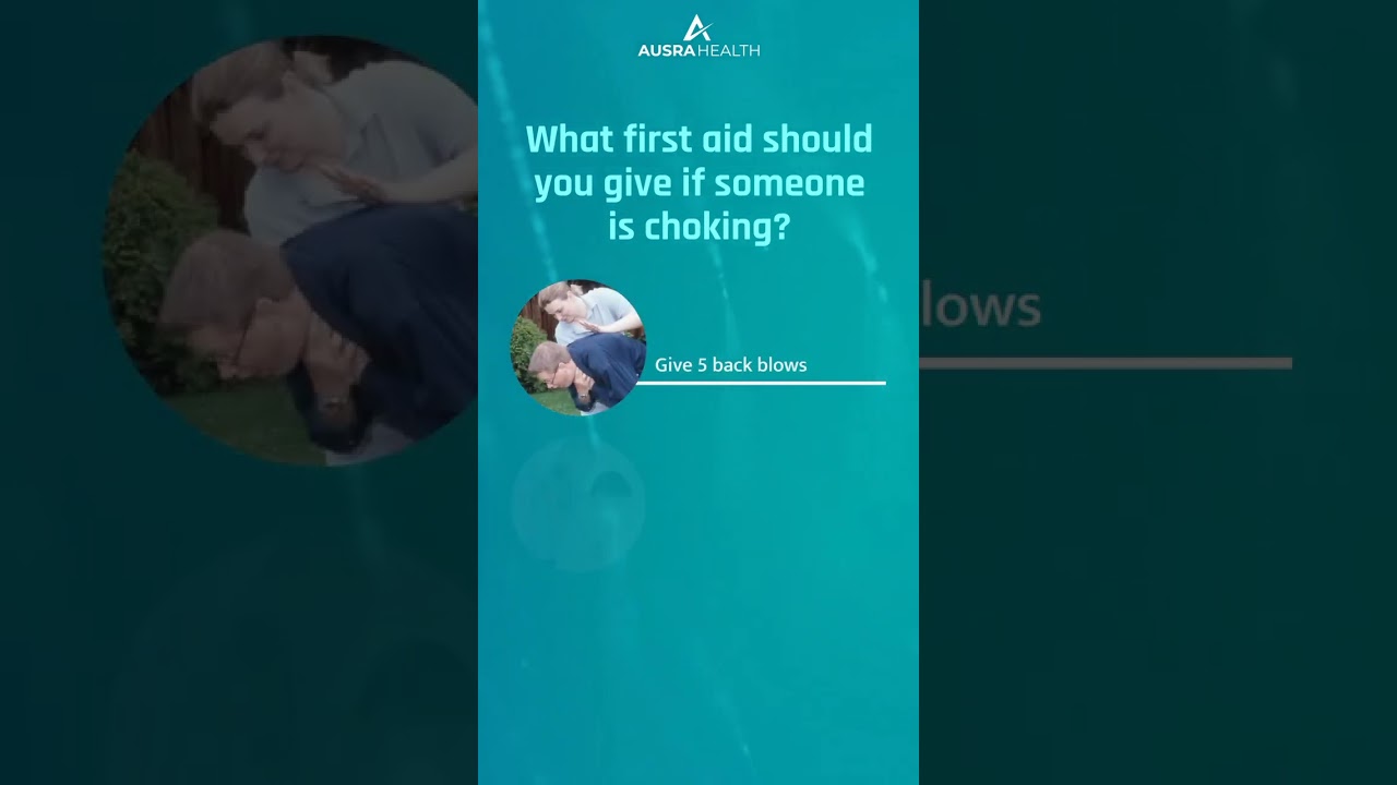 What First Aid Should You Give If Someone is Choking | Ausra Health