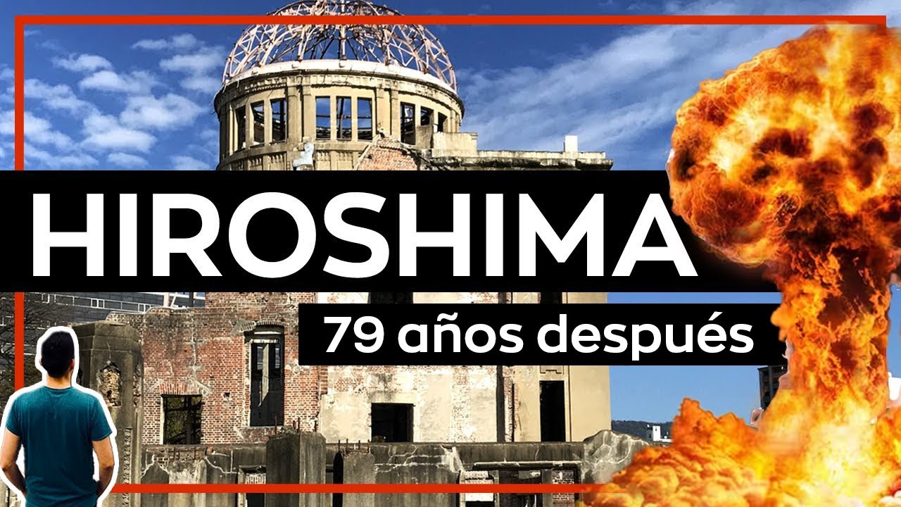 Visitando HIROSHIMA a 79 años de la BOMBA NUCLEAR🕊️😮 ¿Cómo es Hiroshima actualmente? #japon