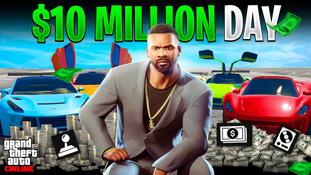 How to Get $10,000,000 PER DAY in the Fastest Way Possible in GTA Online