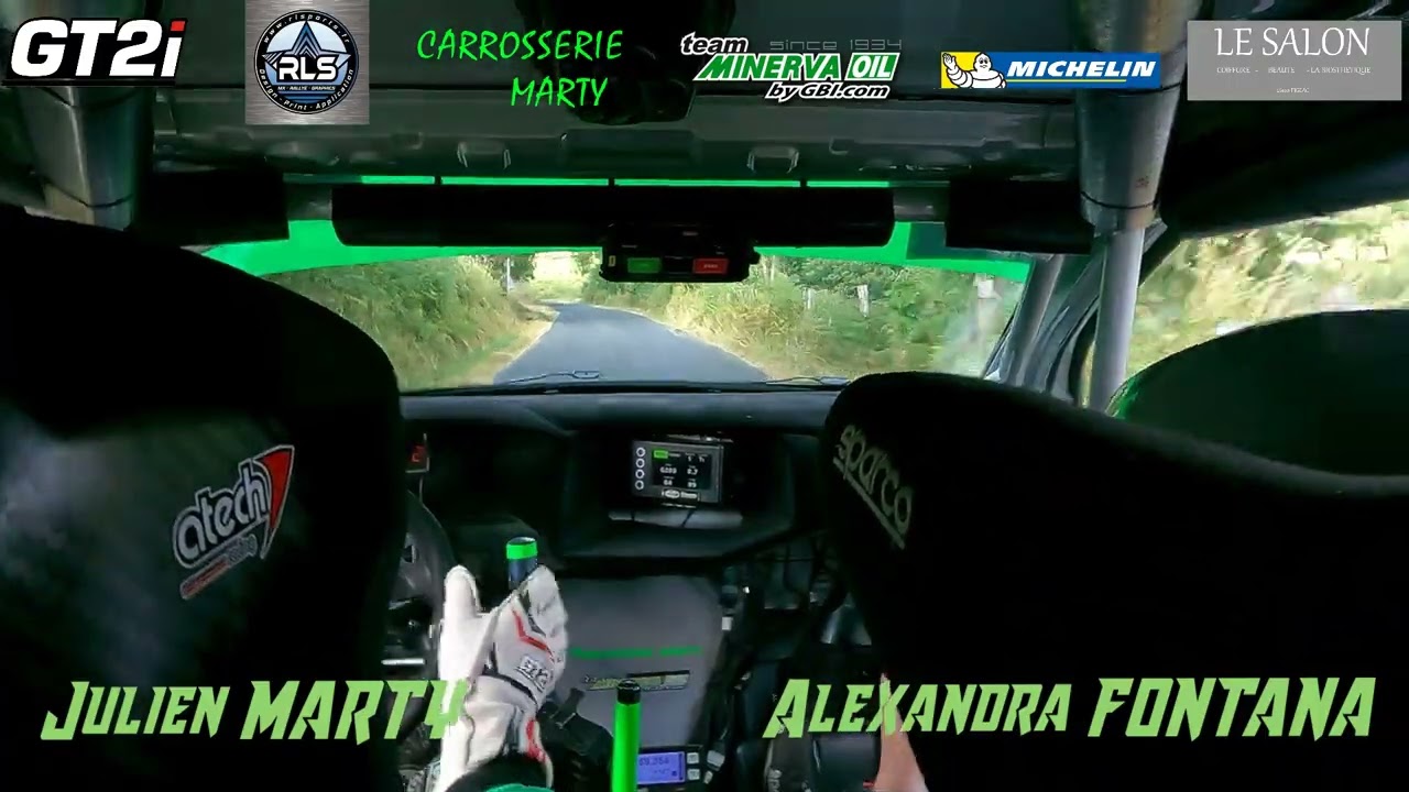(Onboard) Rallye du Rouergue 2025 ES6 / Marty-Fontana DS3 R5