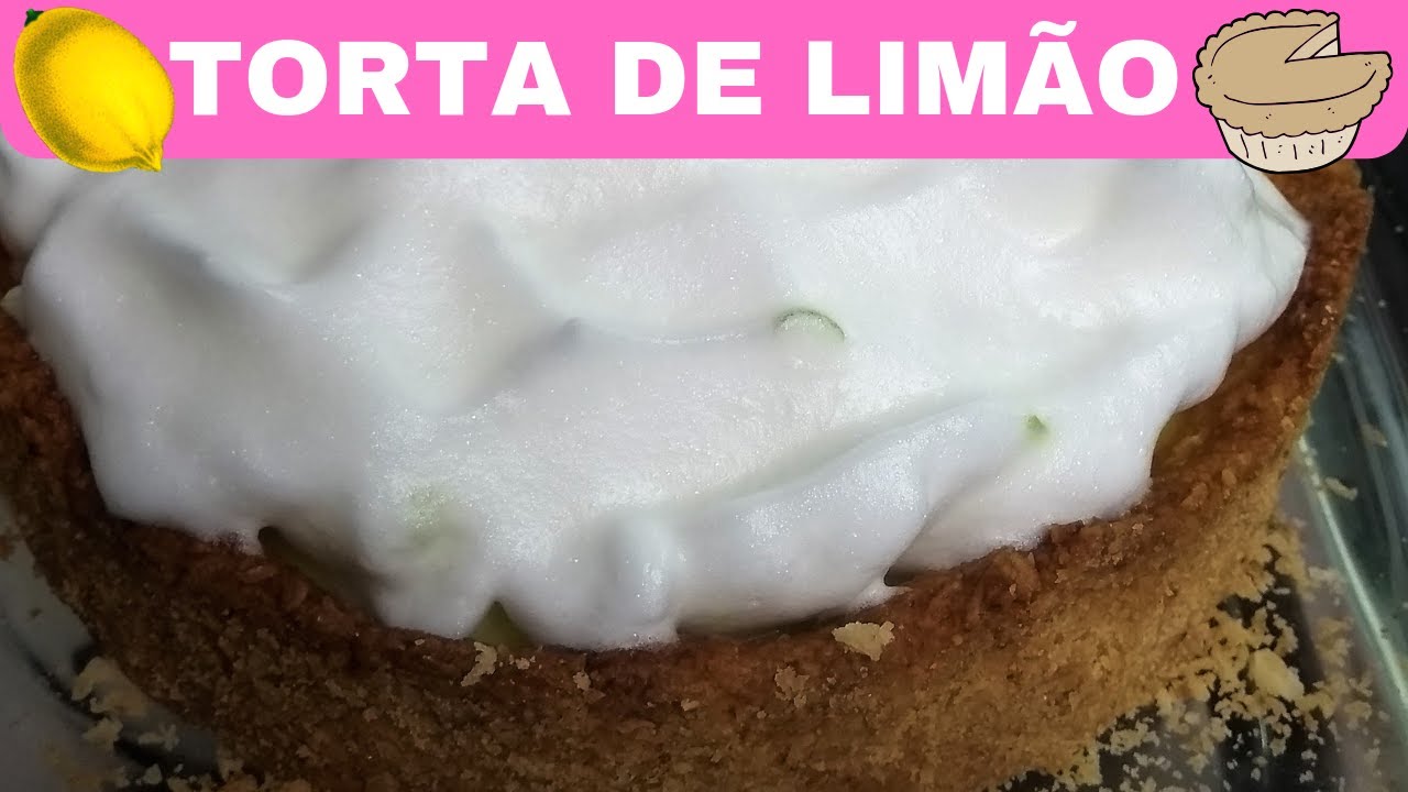 TORTA DE LIMÃO LOW-CARB 🎁 A MELHOR RECEITA DE TORTA DE LIMÃO | Senhor Tanquinho