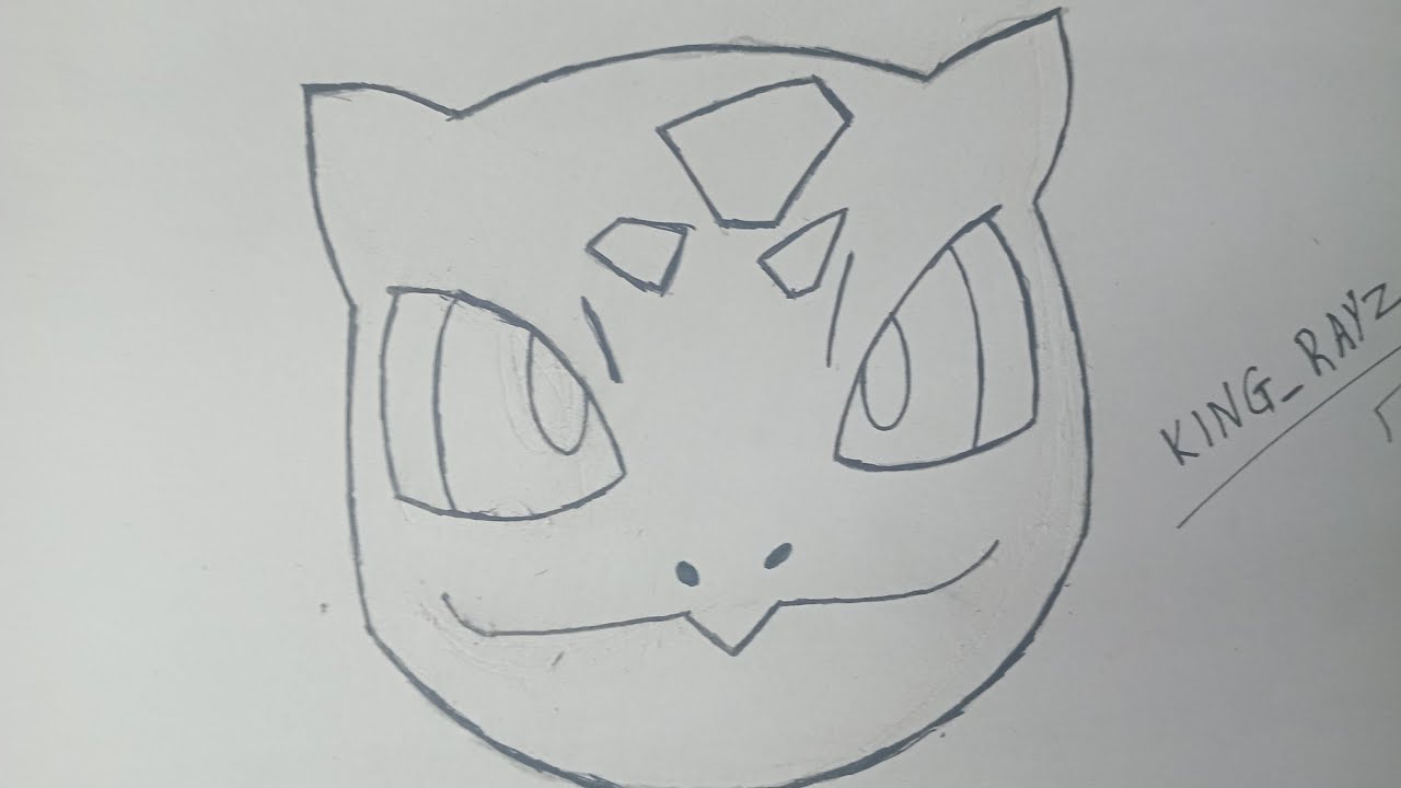 How to Draw Bulbasaur Step by Step 🌱 | Easy Pokemon Drawing Tutorial for Beginners