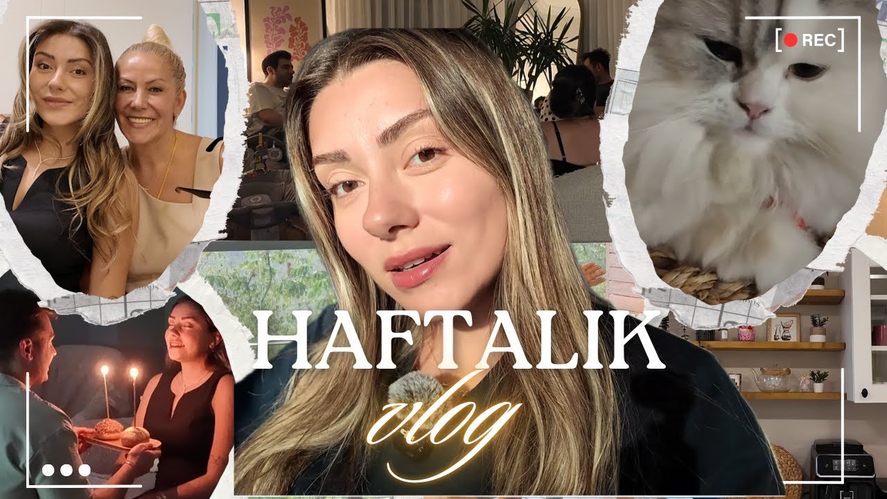 haftalık vlog|nişan hazırlığı,emre'nin erken doğum günü sürprizi,kahve köşesi düzeni, matcha denedik