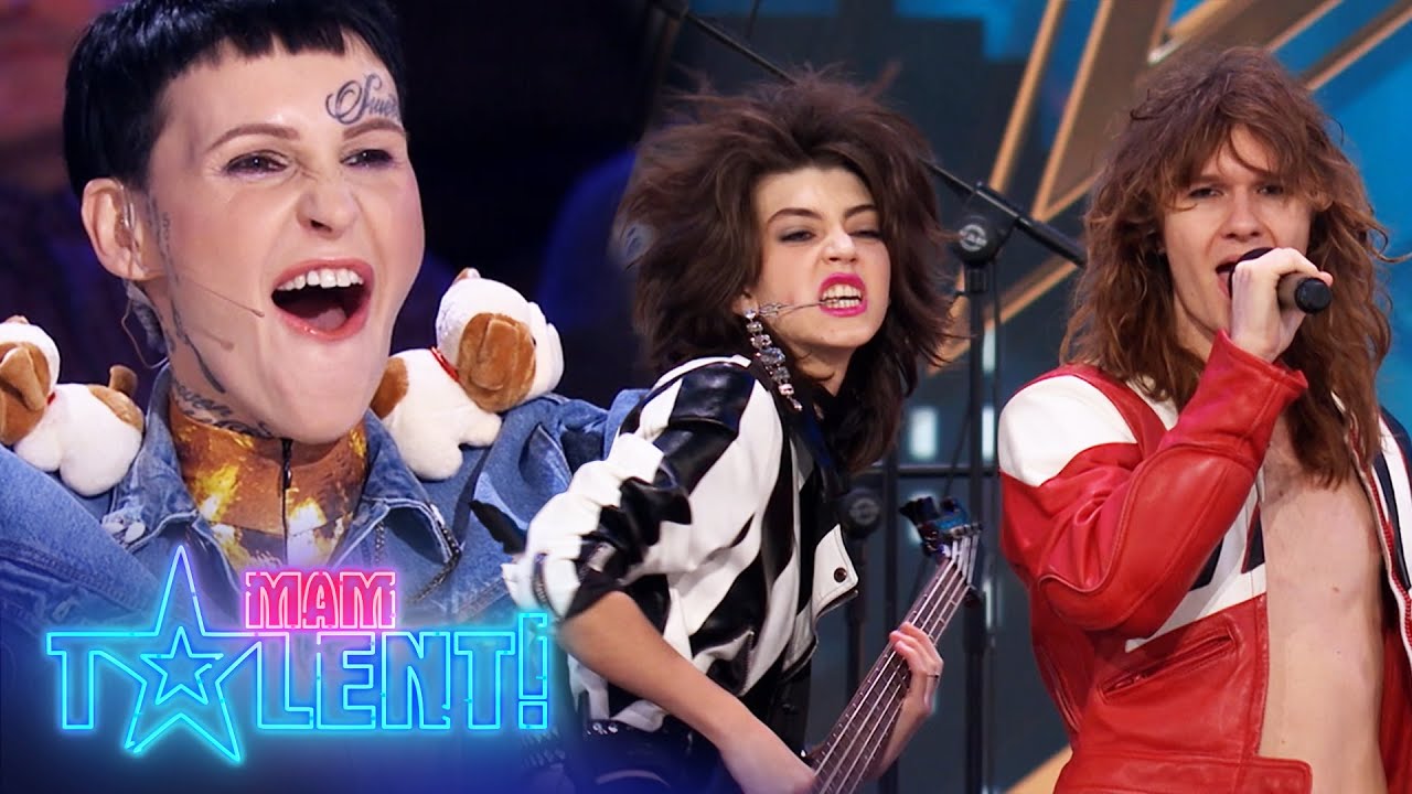 Polskie Måneskin?😎 Chylińska wydała z siebie kilka okrzyków! | Mam Talent!