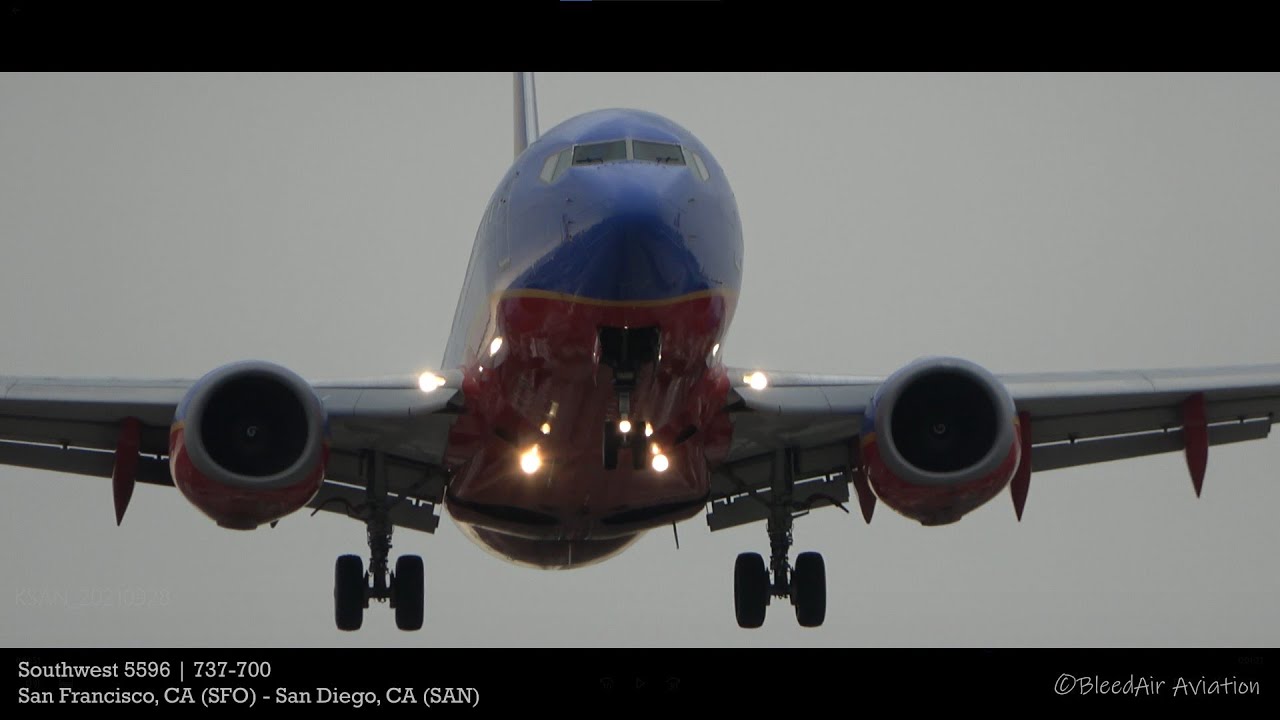 Takeoffs and Landings up-close at San Diego International Airport (4K) | Plane Spotting | [KSAN\SAN]