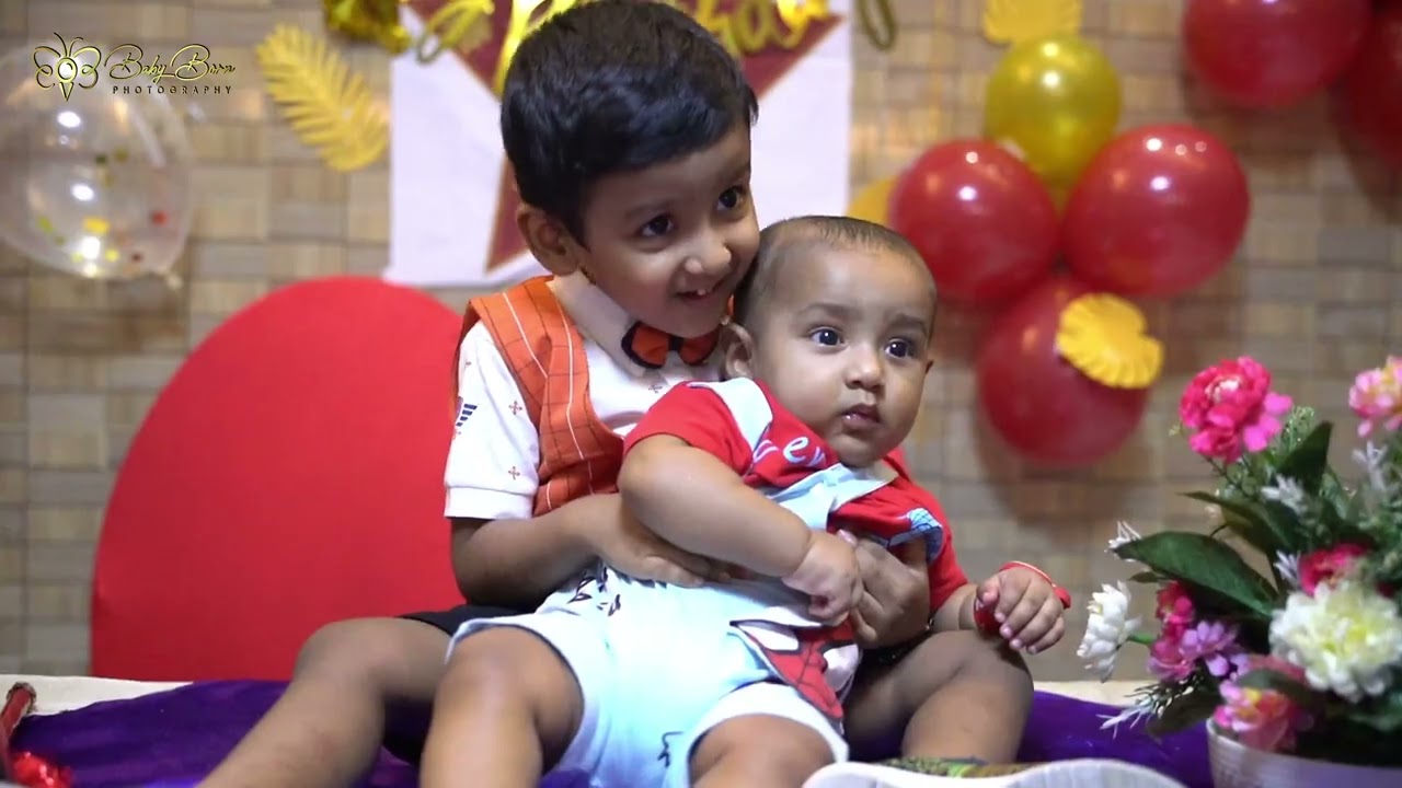 Baby Birthday Party Video by Baby Born Photography.