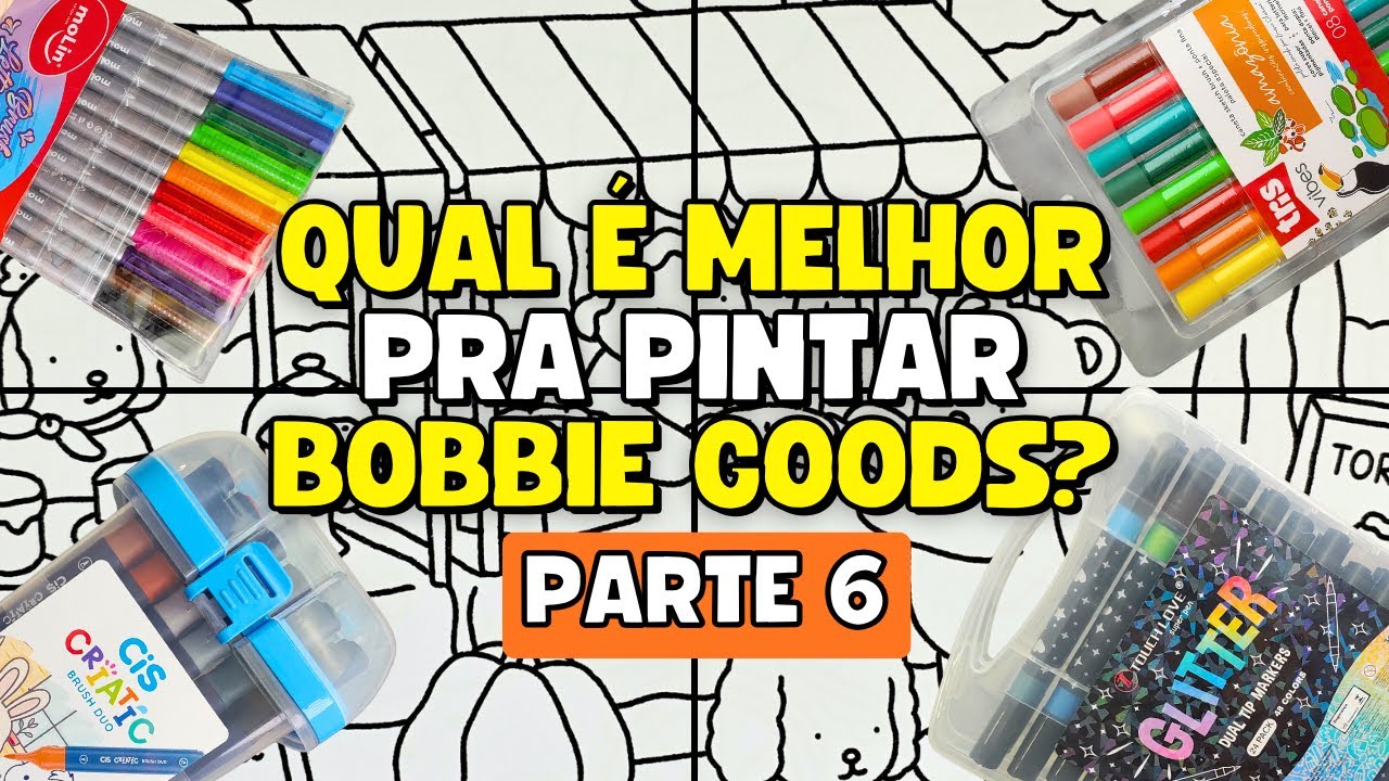 Pintando Bobbie Goods com 4 Materiais Diferentes [PARTE 6]