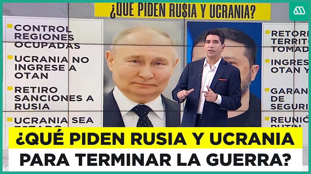 Esto es lo que piden Rusia y Ucrania para terminar la guerra