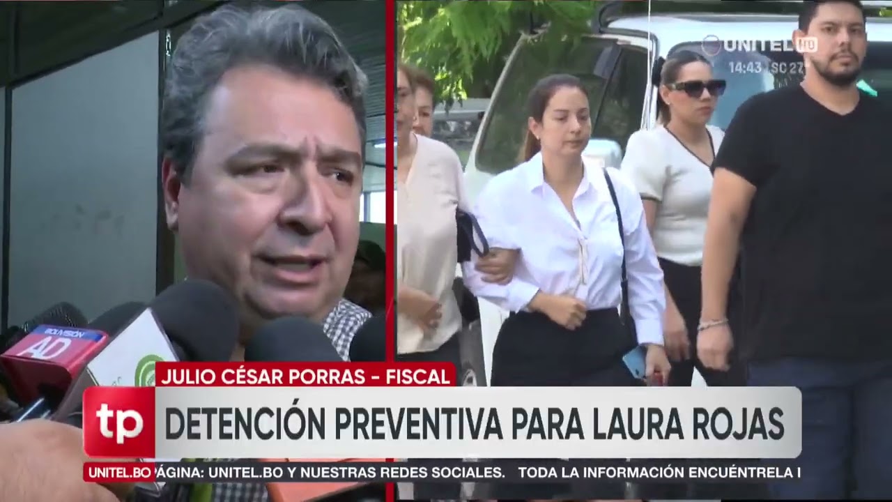 Dictan 180 días de detención preventiva para la exdiputada Laura Rojas