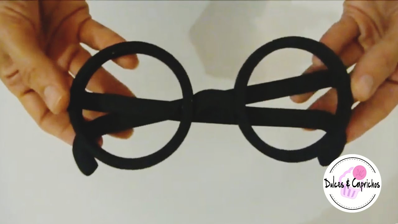Como Hacer Las Gafas De Harry Potter en Fondant