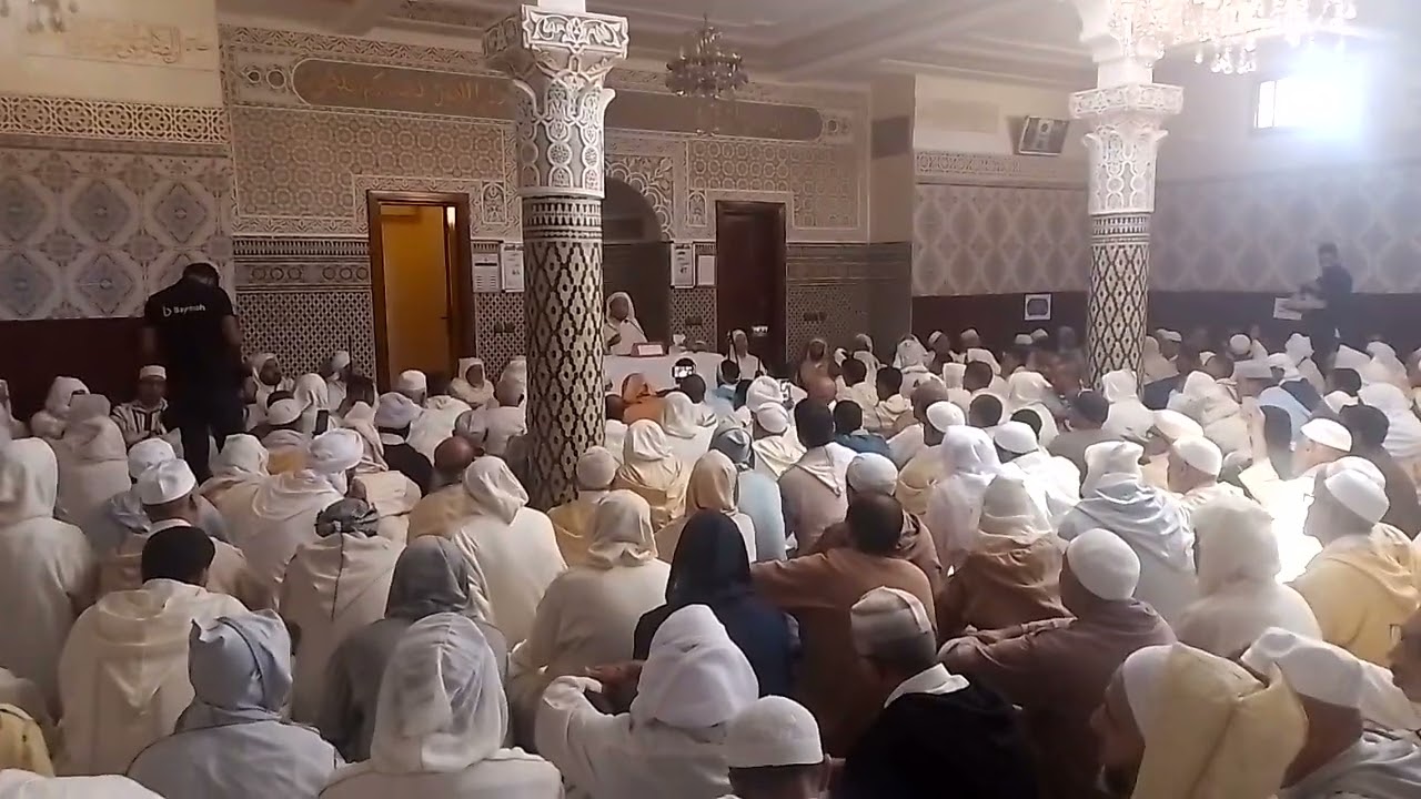 *نــــدوة*مــداخلـــة  الشـيخ الفـاضل سيدي الـحاج عبـد اللـه ريـس عميـــد مـــــــدرسة ايـكضي