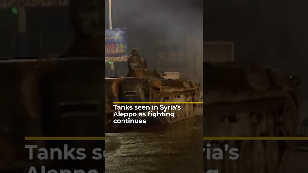 Syrian army launches operation in Aleppo as ceasefire collapses | AJ #shorts