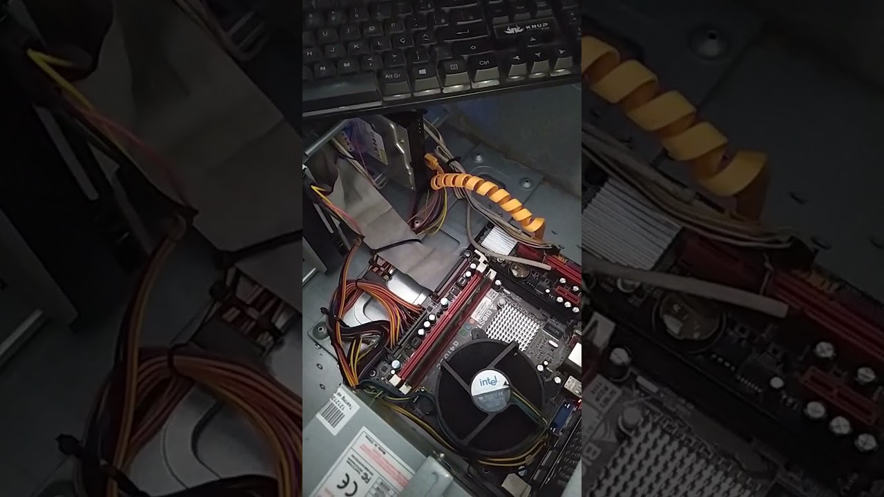 TESTE DE HARDWARE USANDO A FERRAMENTA BURNIN TEST V9.0 #shorts