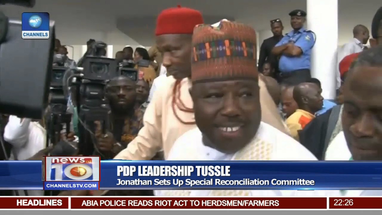 Ali-Modu Sheriff Storms Out Of PDP Statkeholders Meeting