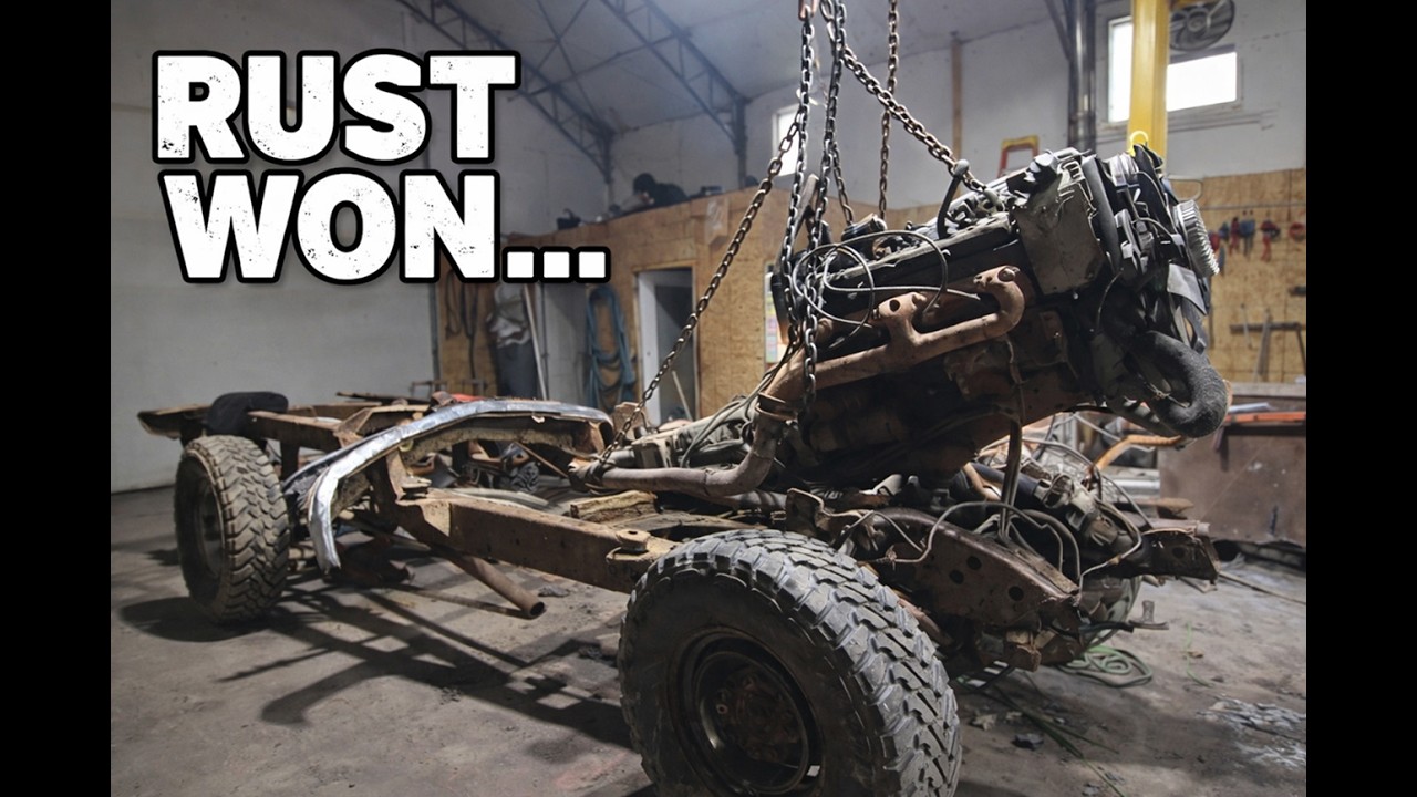 This Rusted GMT400 K3500 Isn’t Giving Up (Tear down Continues)