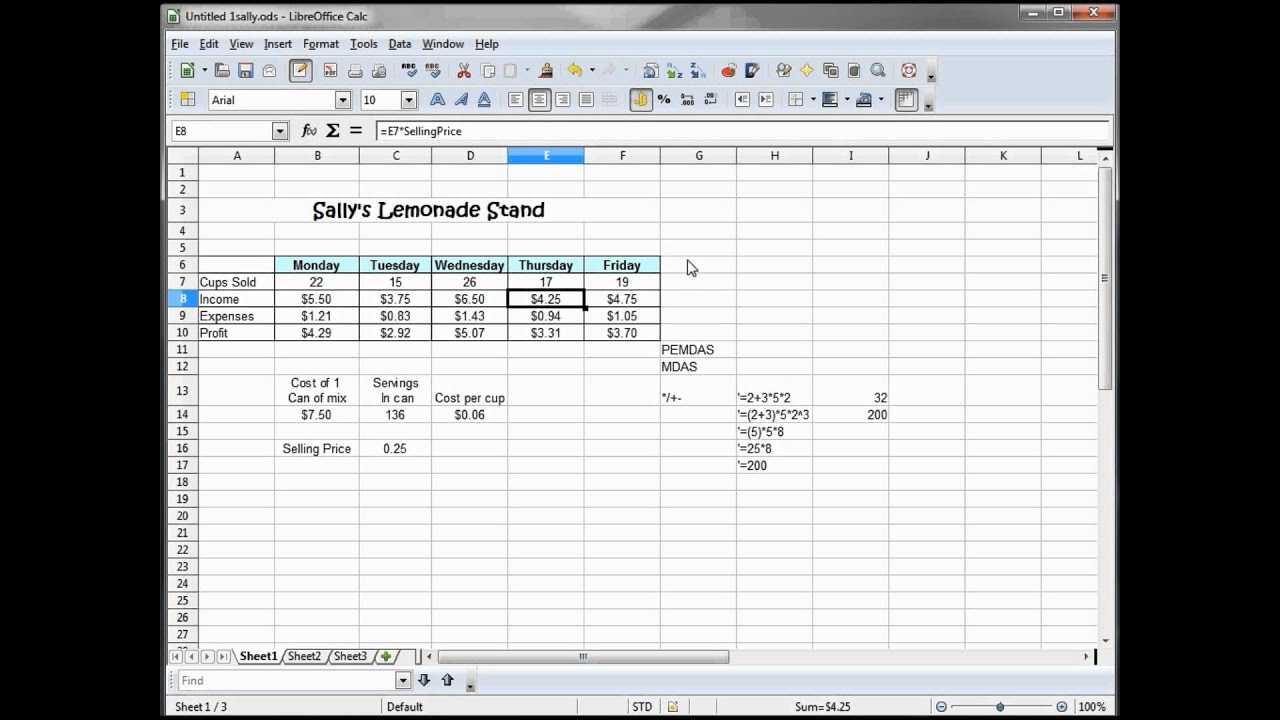 9 — Учебное пособие по Libre Office Calc, Open Office Calc, Excel — 2 строки текста в 1 ячейке — ...