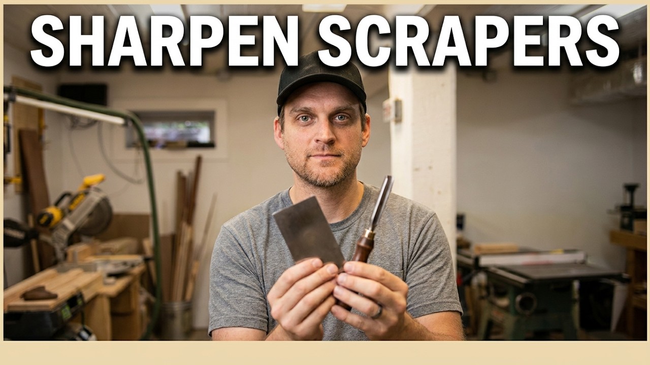 How to Sharpen a Card Scraper
