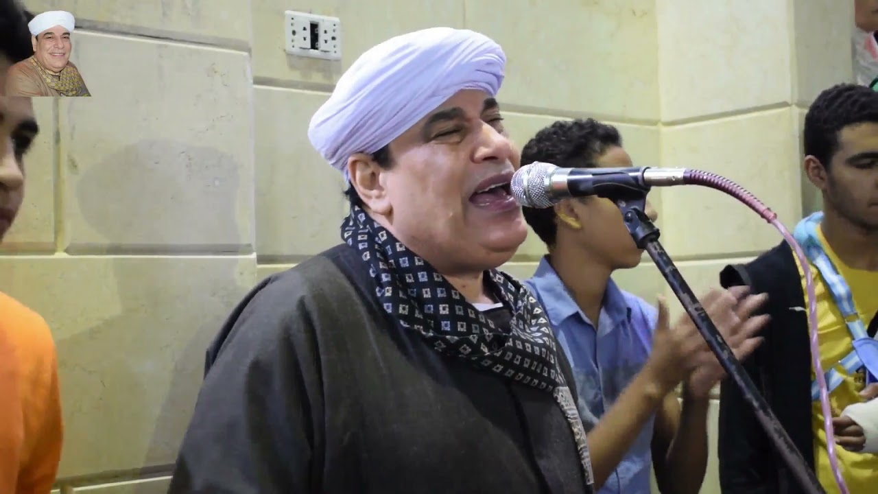 الشيخ عيون فى ساحة سيدى احمد بركات احتفالا بمولد النبى2021