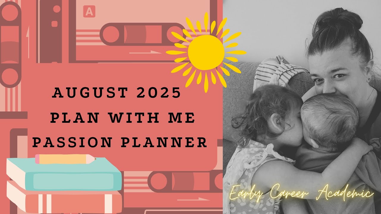August Plan With Me | Passion Planner