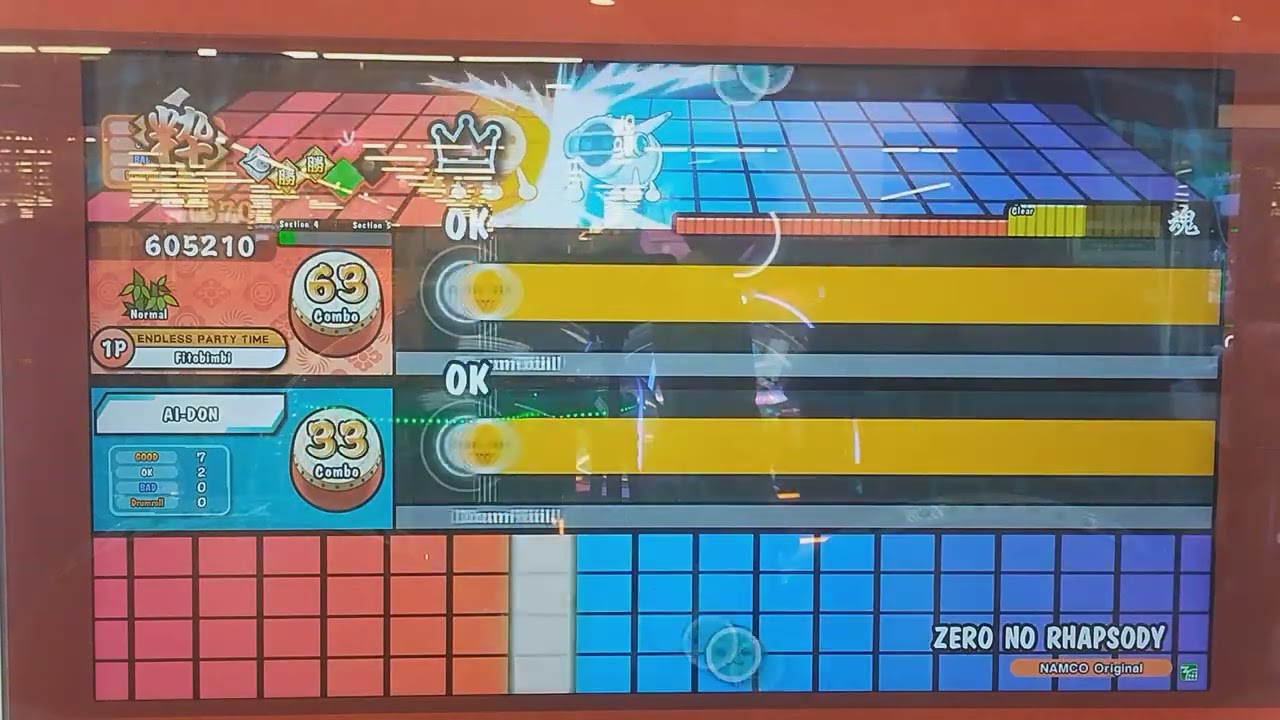 Taiko no Tatsujin(太鼓の達人)-零の狂詩曲 Normal(AI Battle)