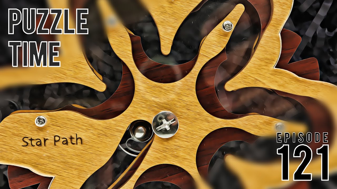 Puzzle Time Ep 121 is on a Star Path with tactile puzzle fun!