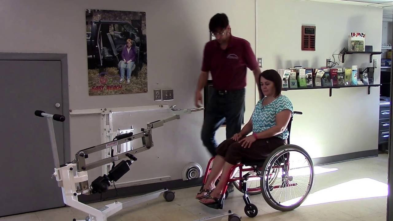 Multi Lift Handicap Disability Lift with the Collapsible  Easy-Base Detailed Description ^