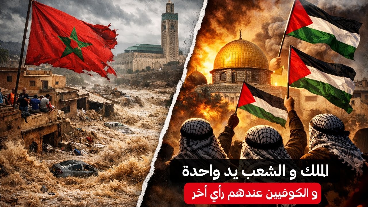 😯الملك و الشعب يد واحدة والكوفيين🐍عندهم رأي آخر 