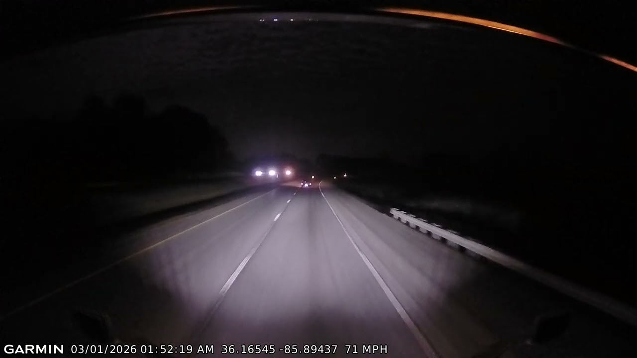Impaired driver smacks the guardrail