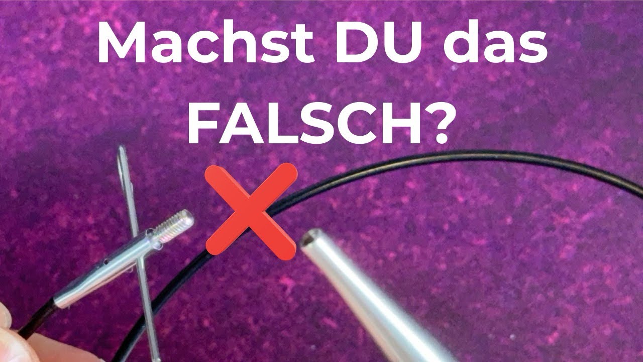 ⚠️ Darum l&ouml;sen sich deine austauschbaren Stricknadeln st&auml;ndig &ndash; dieser Fehler ist schuld