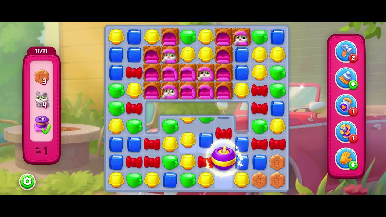 Homescapes Hard Level Solved in One Try 😎No Boosters, No Stress – Pure Homescapes Skill#followme 