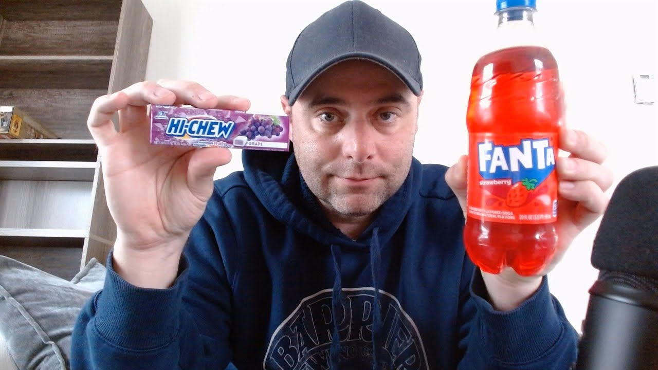 ASMR Drink Review and Candy Review