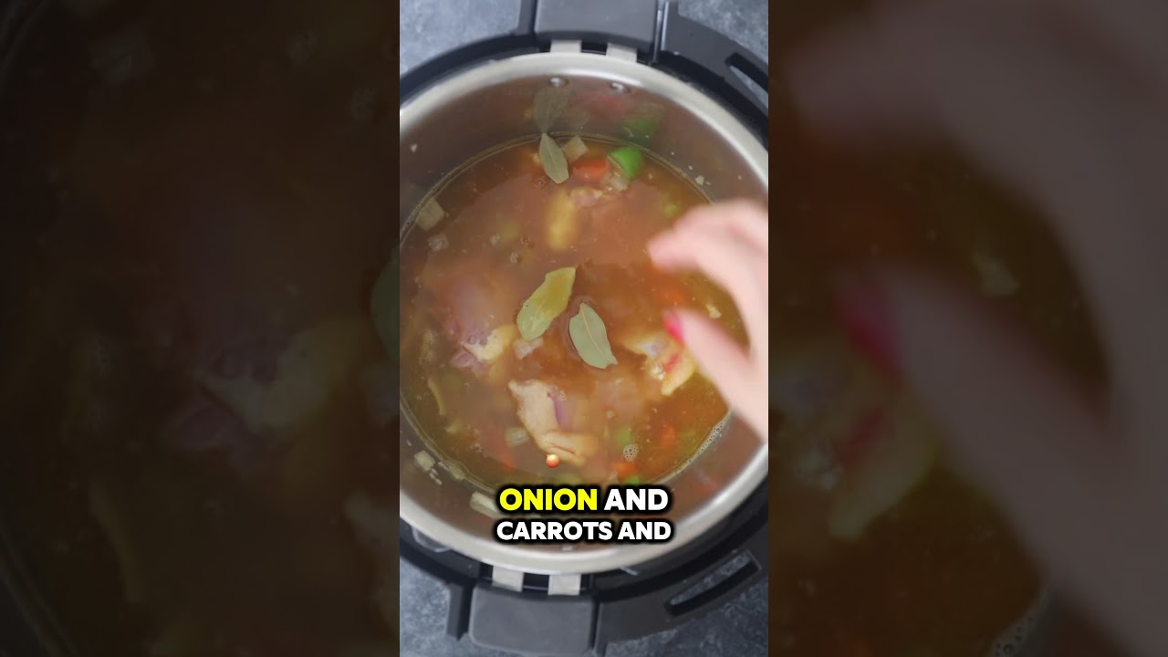 Healthy Instant Pot Chicken Noodle Soup