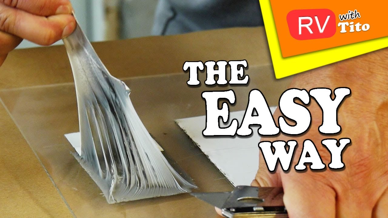 How To Remove Eternabond Tape