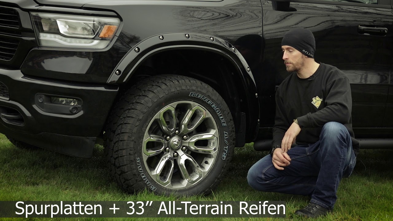 Dodge RAM 1500 Umbau - Höherlegung, Sportauspuff,  LPG, Offroad