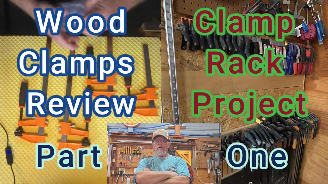 Wiselifetech wood clamps review, and clamp rack project