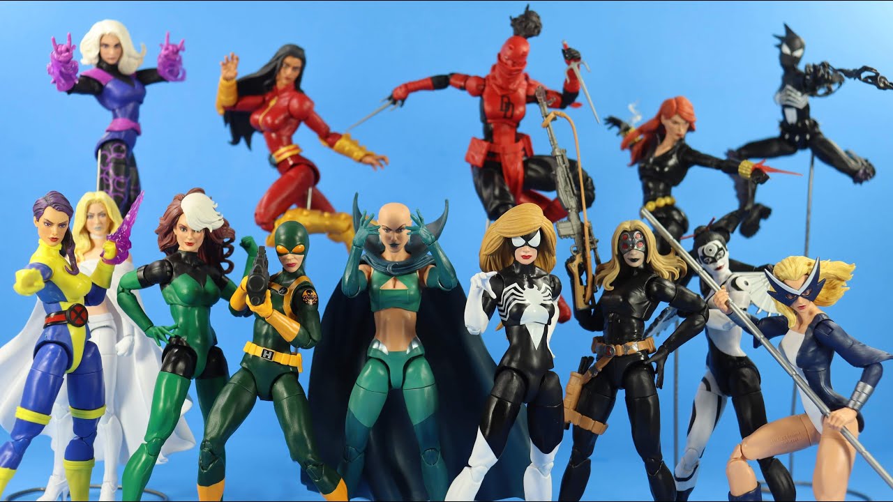 MY TOP 10 FAVORITE FEMALE MARVEL LEGENDS OF 2023
