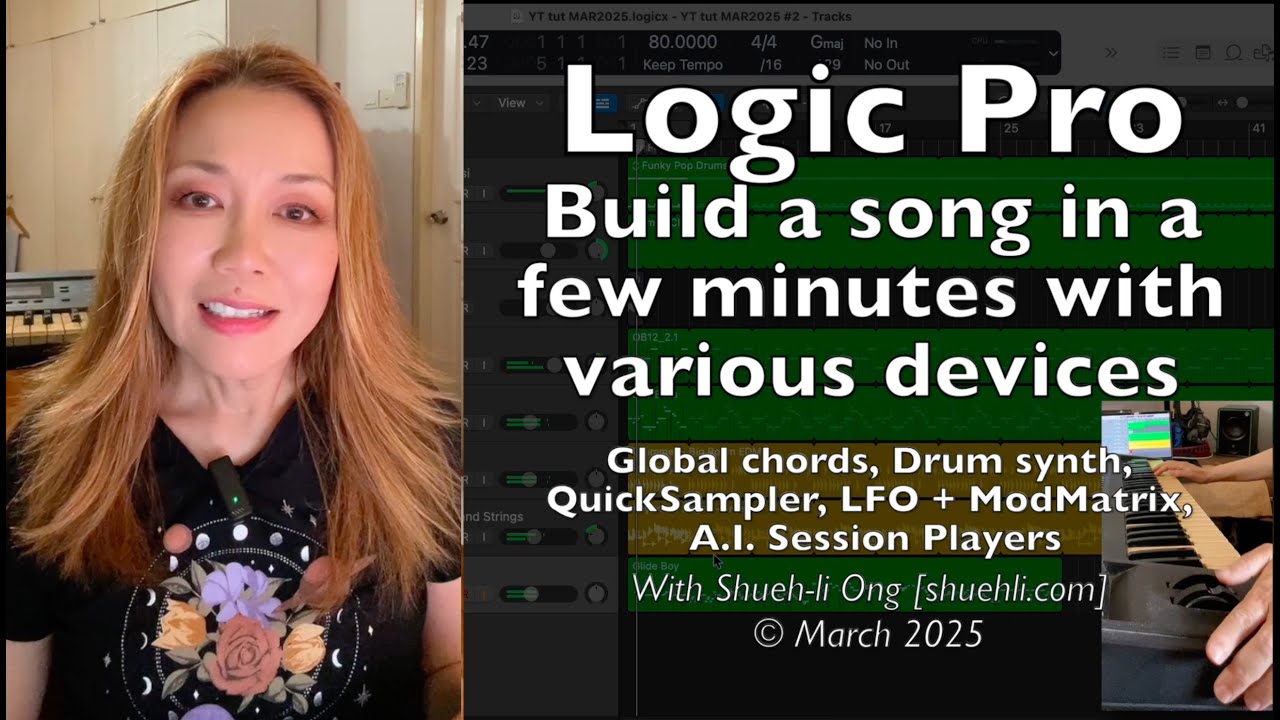 LP11 - Build a song in a few minutes with various songwriting devices