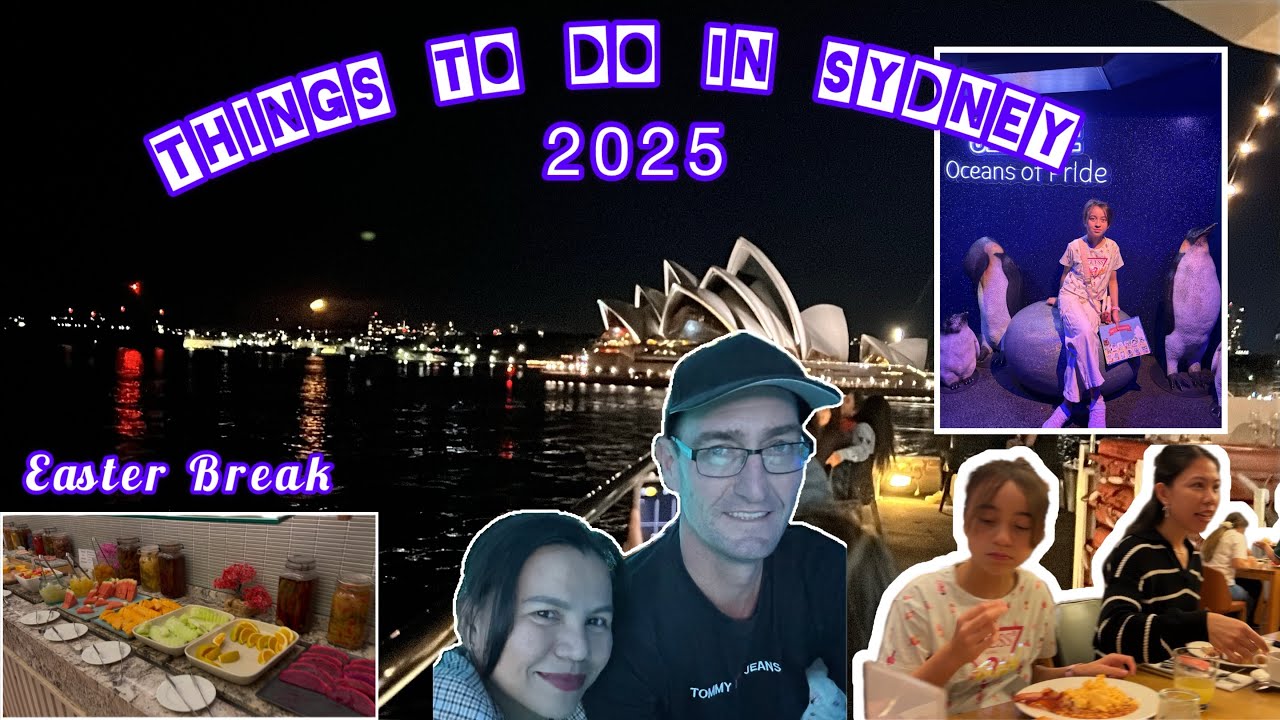 Things to do in Sydney 2025 | Day 1 Itinerary | Sealife Sydney Part 1