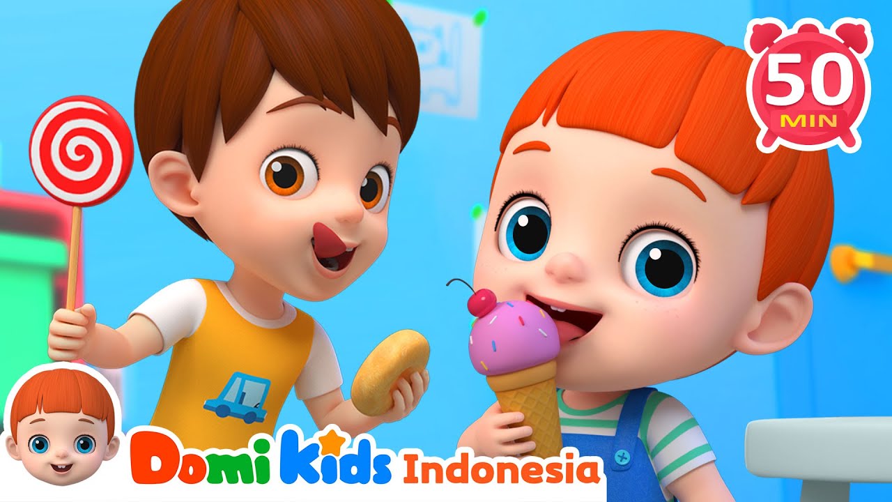 Lagu Es Krim | Satu Jam Lagu Favorit Anak | Kumpulan Lagu Anak Indonesia | Domi Kids